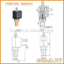 Pequeño Electrodoméstico Direct Acting 3 Vías 24V DC Miniatura de la válvula solenoide del café